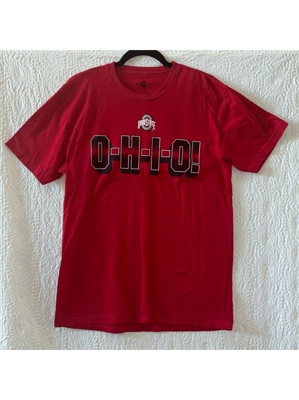 Scarlet Gray OSU Buckeyes Apparel Short Sleeve T-Shirt